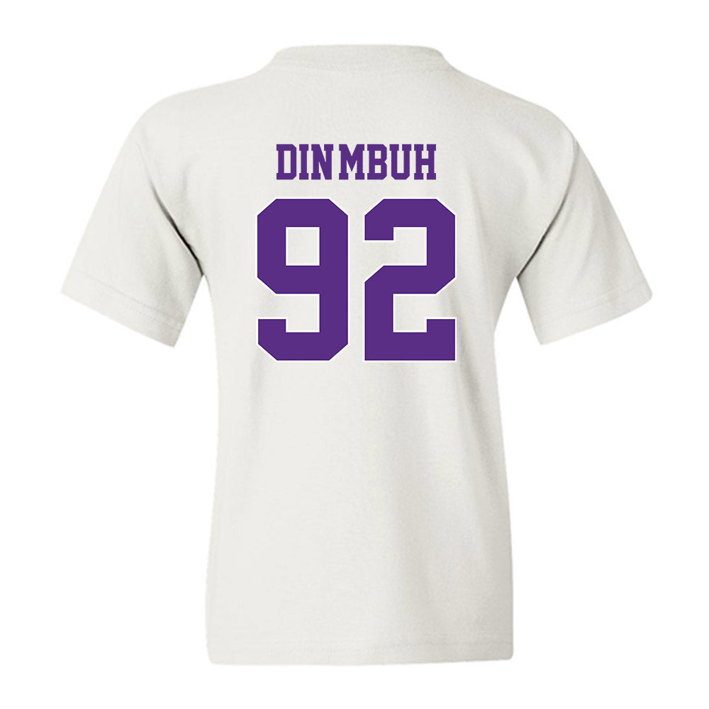 TCU - NCAA Football : Ansel Din-Mbuh - Classic Shersey Youth T-Shirt-1