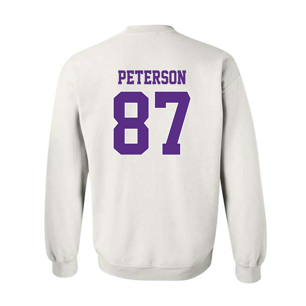 TCU - NCAA Football : Mason Peterson - Classic Shersey Crewneck Sweatshirt-1