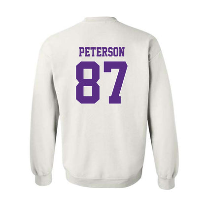 TCU - NCAA Football : Mason Peterson - Classic Shersey Crewneck Sweatshirt-1