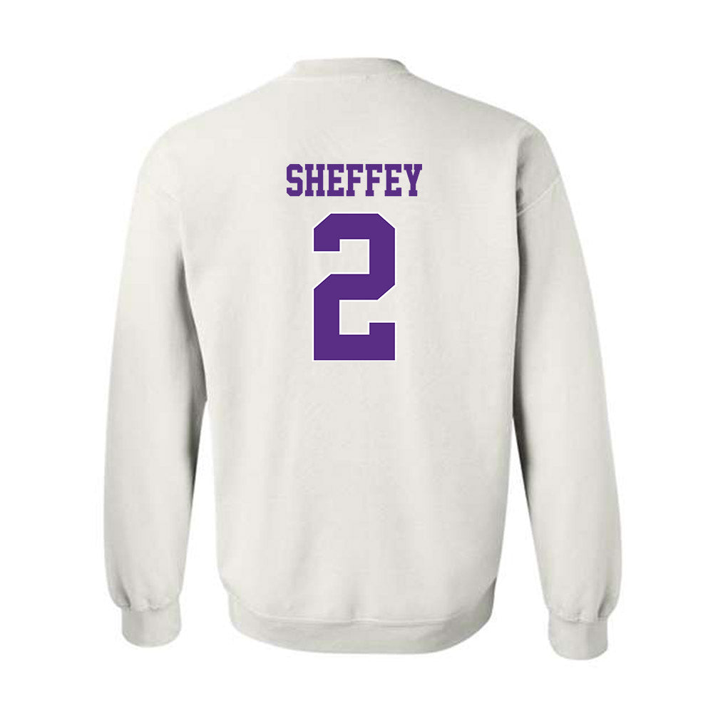 TCU - NCAA Women's Basketball : Veronica Sheffey - Classic Shersey Crewneck Sweatshirt-1