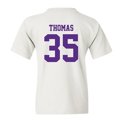 TCU - NCAA Baseball : Ethan Thomas - Classic Shersey Youth T-Shirt-1