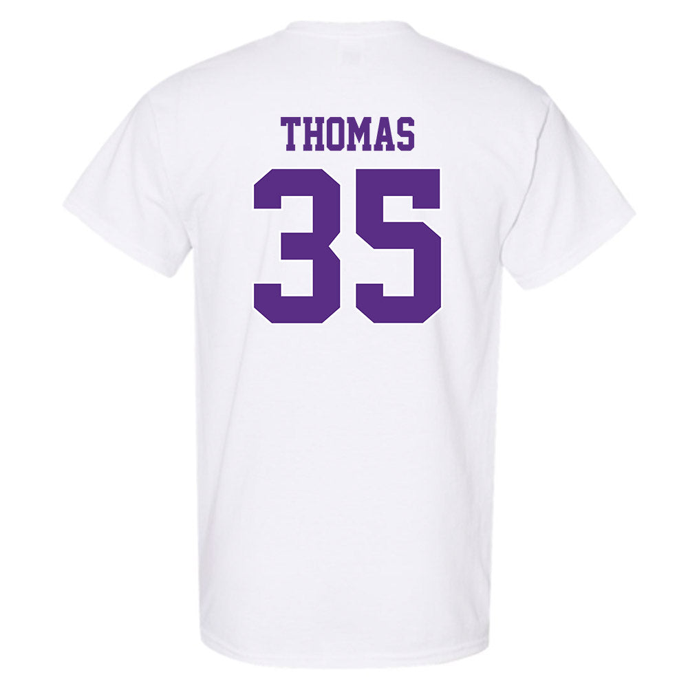 TCU - NCAA Baseball : Ethan Thomas - Classic Shersey T-Shirt-1