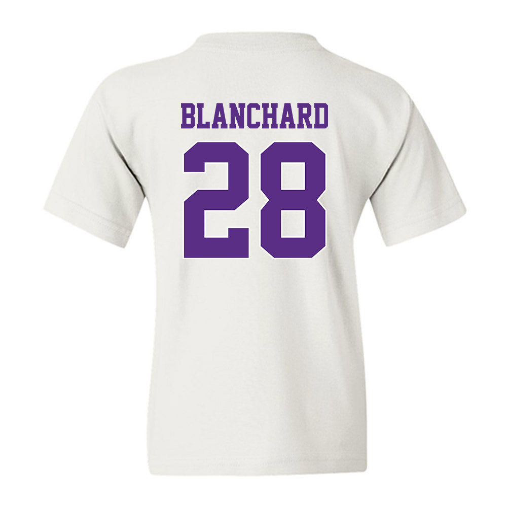 TCU - NCAA Baseball : Colin Blanchard - Classic Shersey Youth T-Shirt-1