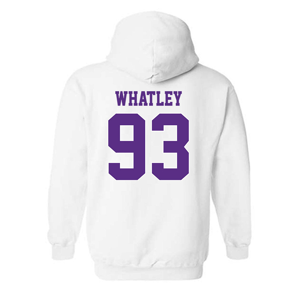 TCU - NCAA Football : William Whatley - Classic Shersey Hooded Sweatshirt-1