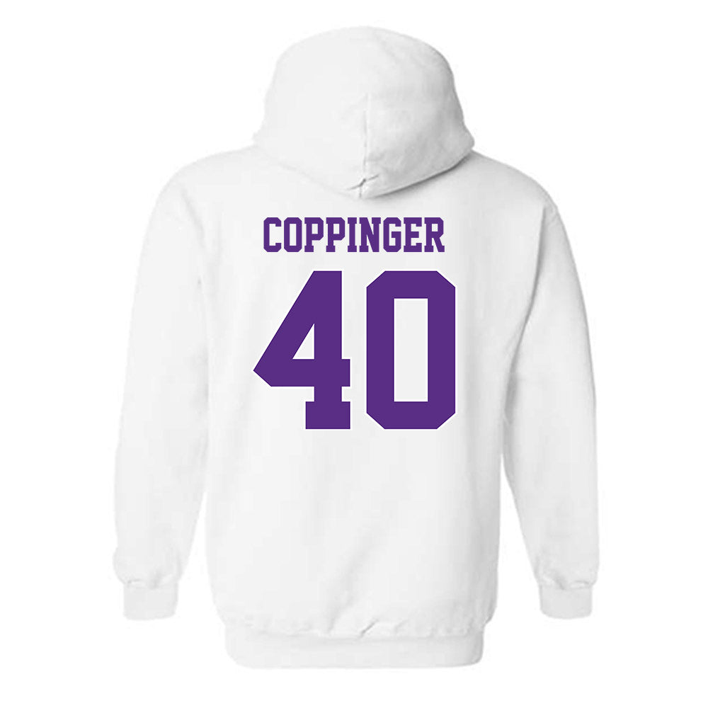 TCU - NCAA Football : Thomas Coppinger - Classic Shersey Hooded Sweatshirt-1