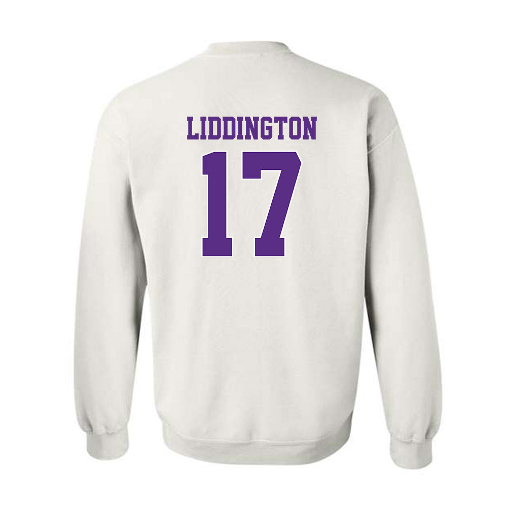 TCU - NCAA Baseball : Rob Liddington - Classic Shersey Crewneck Sweatshirt-1