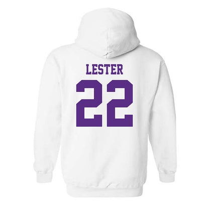 TCU - NCAA Football : Jordan Lester - Classic Shersey Hooded Sweatshirt