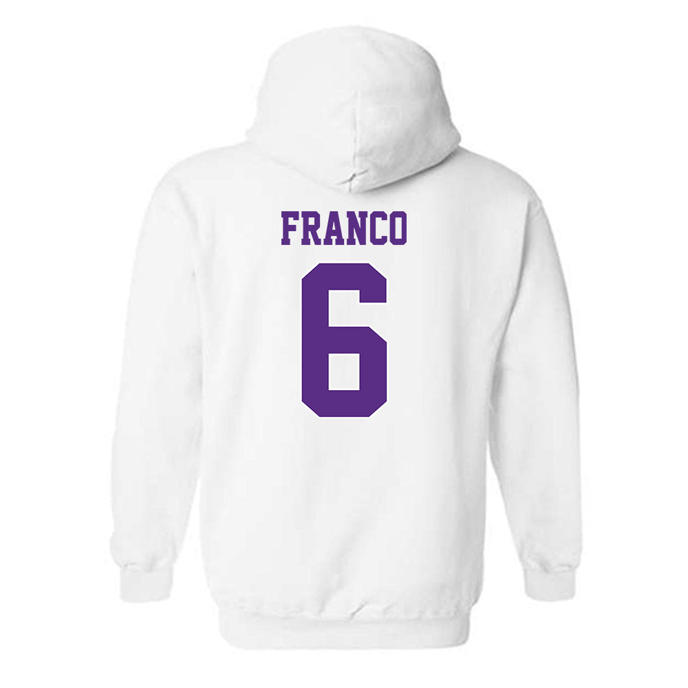 TCU - NCAA Baseball : Noah Franco - Classic Shersey Hooded Sweatshirt-1
