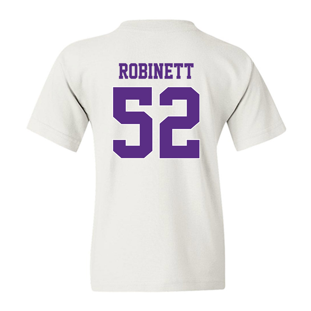 TCU - NCAA Football : Blake Robinett - Classic Shersey Youth T-Shirt-1