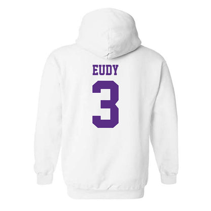 TCU - NCAA Baseball : Kade Eudy - Classic Shersey Hooded Sweatshirt-1