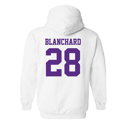 TCU - NCAA Baseball : Colin Blanchard - Classic Shersey Hooded Sweatshirt-1