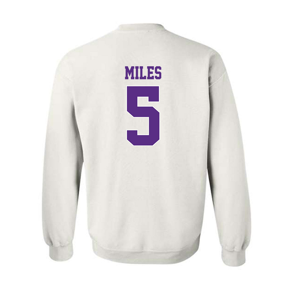 TCU - NCAA Women's Basketball : Olivia Miles - Classic Shersey Crewneck Sweatshirt-1