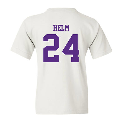 TCU - NCAA Football : Avery Helm - Classic Shersey Youth T-Shirt