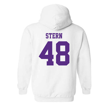 TCU - NCAA Baseball : Nate Stern - Classic Shersey Hooded Sweatshirt-1