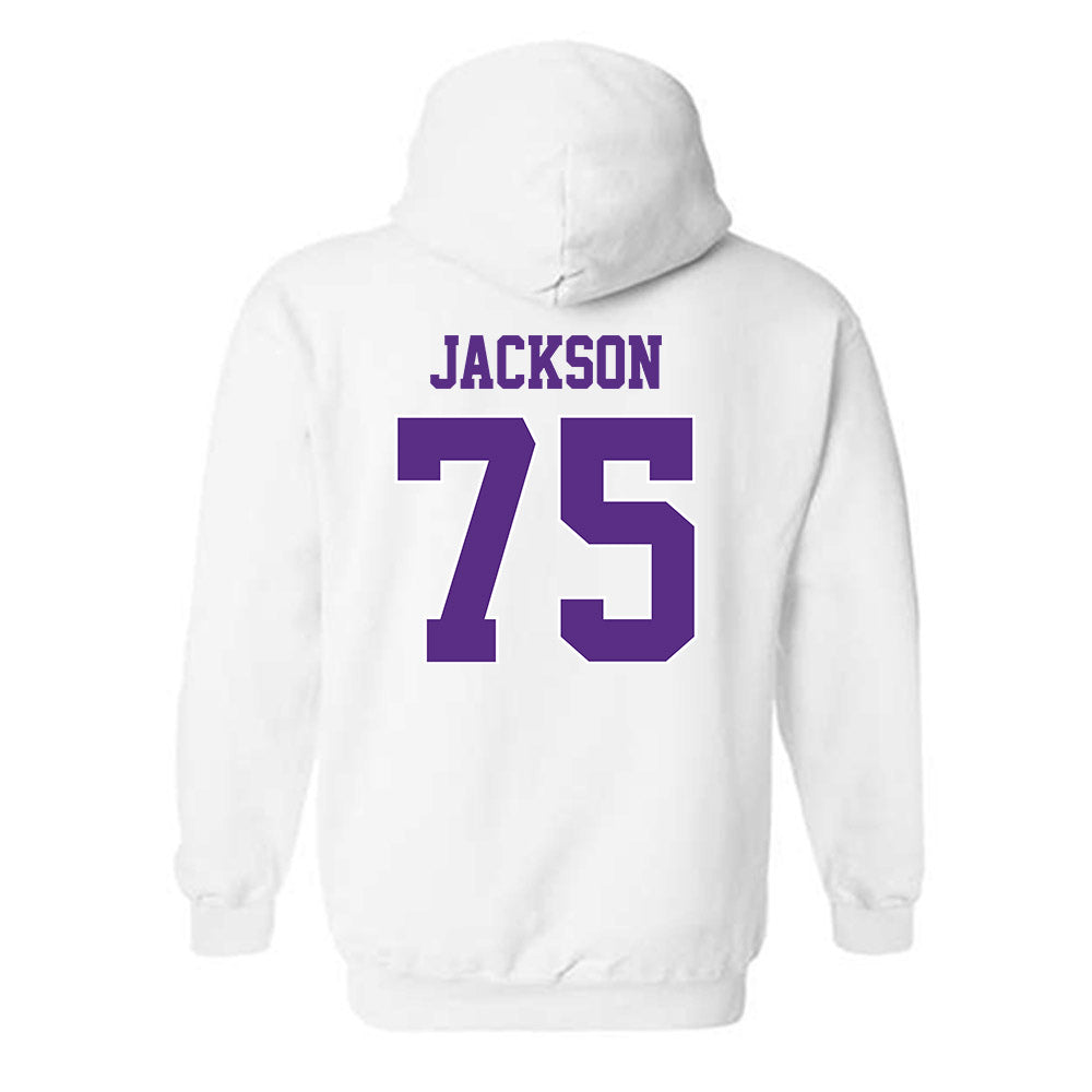 TCU - NCAA Football : Rasheed Jackson - Classic Shersey Hooded Sweatshirt-1