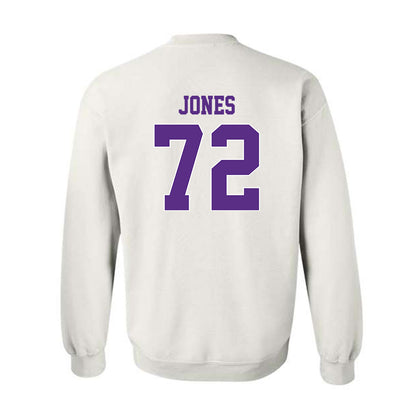 TCU - NCAA Football : Jackson Jones - Classic Shersey Crewneck Sweatshirt-1