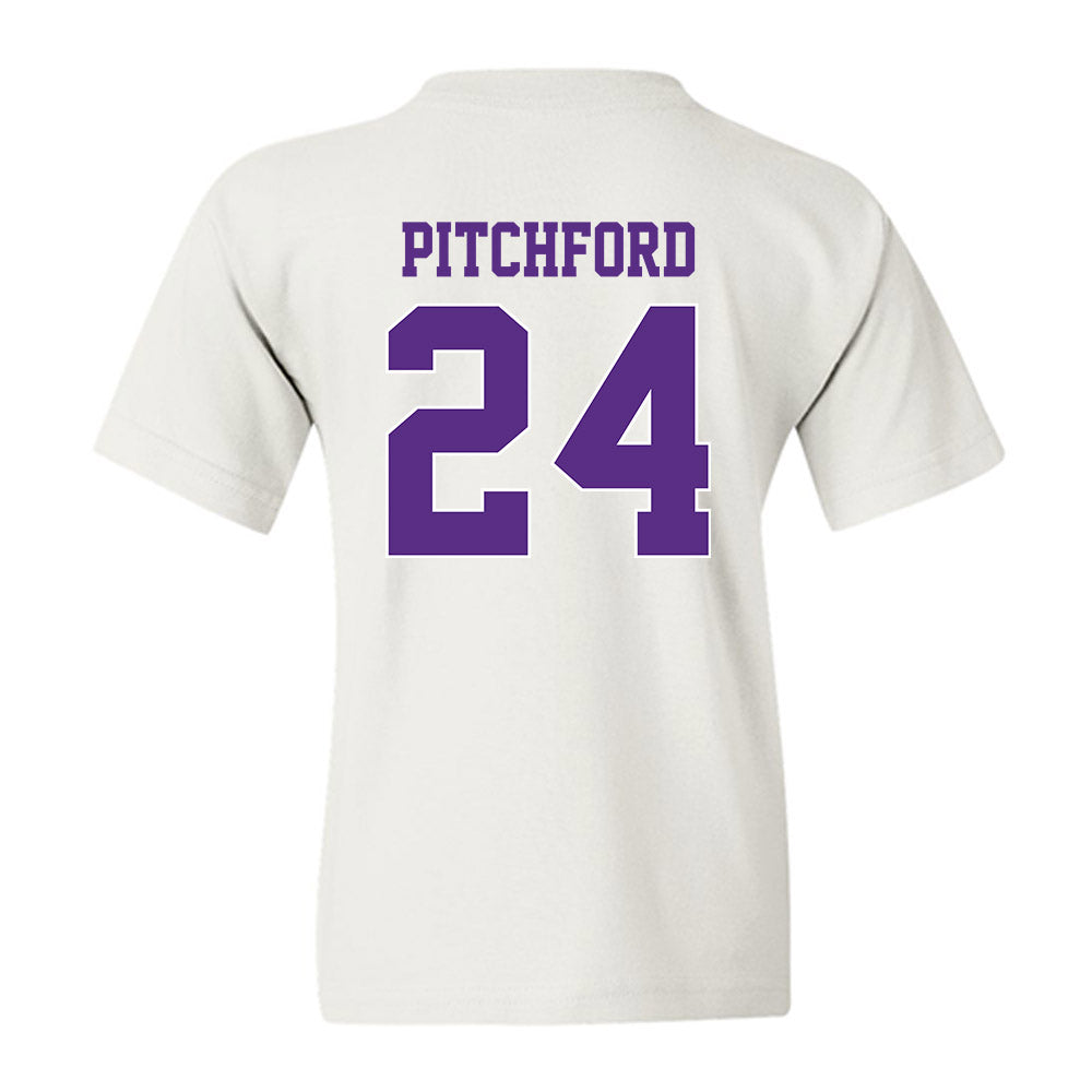 TCU - NCAA Football : Joe Pitchford - Classic Shersey Youth T-Shirt-1