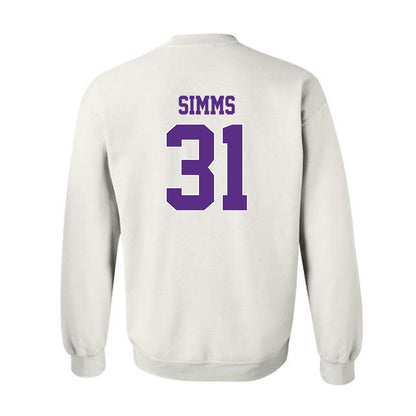 TCU - NCAA Football : Julius Simms - Classic Shersey Crewneck Sweatshirt-1