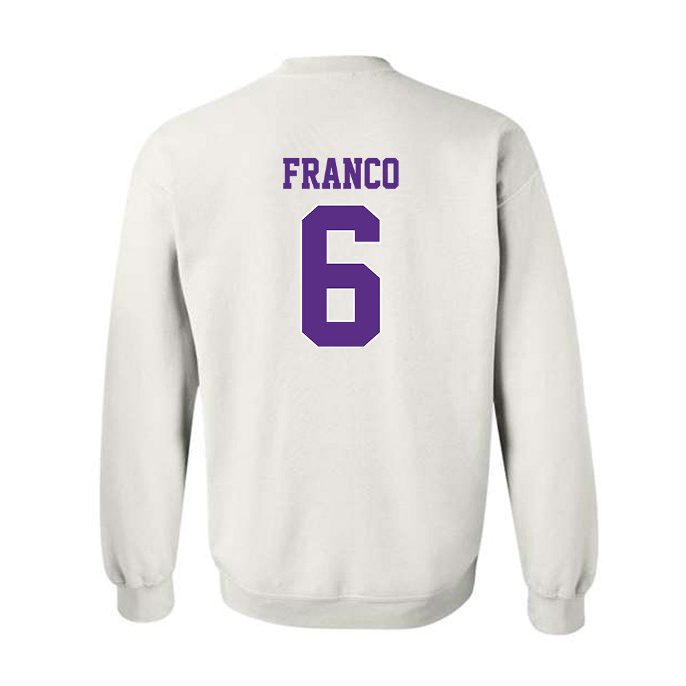 TCU - NCAA Baseball : Noah Franco - Classic Shersey Crewneck Sweatshirt-1