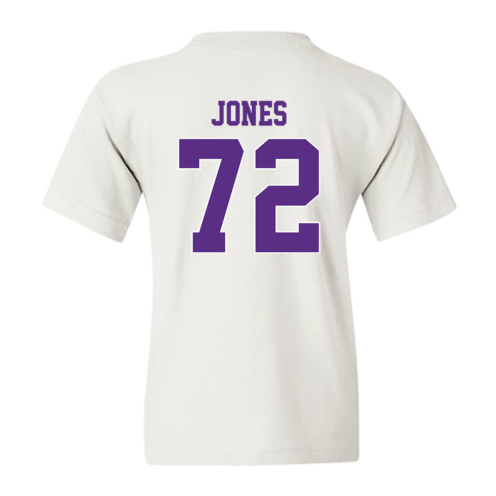 TCU - NCAA Football : Jackson Jones - Classic Shersey Youth T-Shirt-1