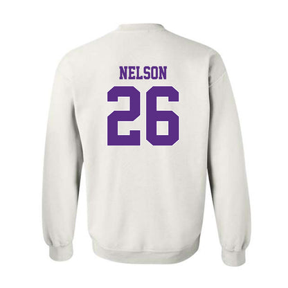 TCU - NCAA Baseball : Cade Nelson - Classic Shersey Crewneck Sweatshirt-1