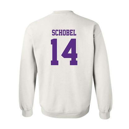 TCU - NCAA Football : John Schobel - Classic Shersey Crewneck Sweatshirt-1