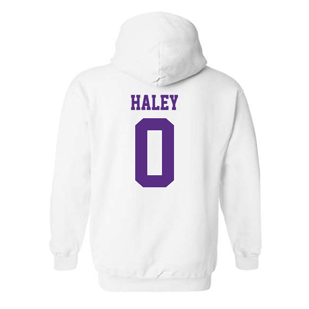 TCU - NCAA Football : Sam Haley - Classic Shersey Hooded Sweatshirt-1