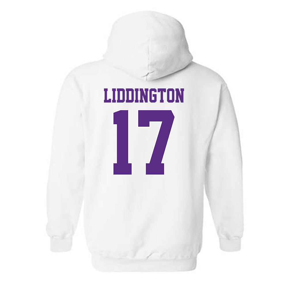 TCU - NCAA Baseball : Rob Liddington - Classic Shersey Hooded Sweatshirt-1