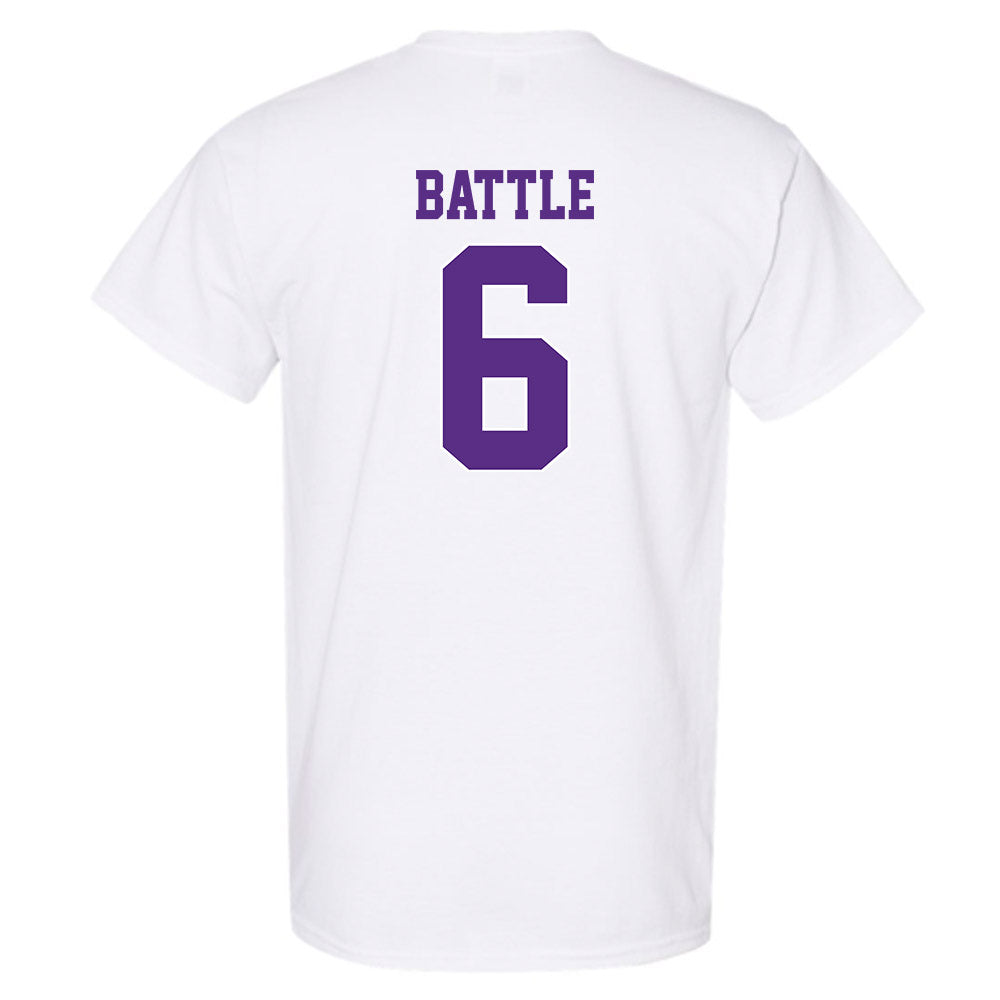 TCU - NCAA Football : Trent Battle - Classic Shersey T-Shirt-1