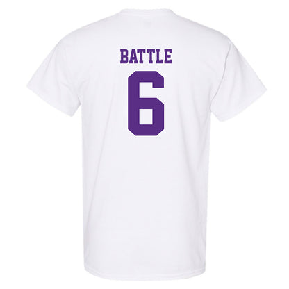 TCU - NCAA Football : Trent Battle - Classic Shersey T-Shirt-1