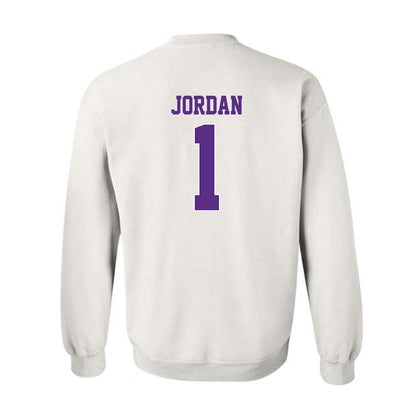TCU - NCAA Football : Austin Jordan - Classic Shersey Crewneck Sweatshirt-1