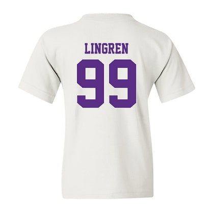 TCU - NCAA Football : Connor Lingren - Classic Shersey Youth T-Shirt-1