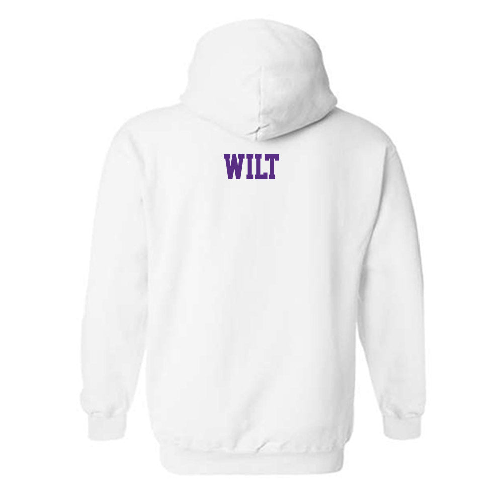 TCU - NCAA Men's Golf : Hudson Wilt - Classic Shersey Hooded Sweatshirt-1