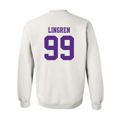 TCU - NCAA Football : Connor Lingren - Classic Shersey Crewneck Sweatshirt-1