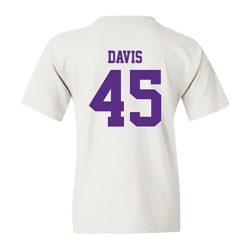 TCU - NCAA Baseball : Lance Davis - Classic Shersey Youth T-Shirt-1