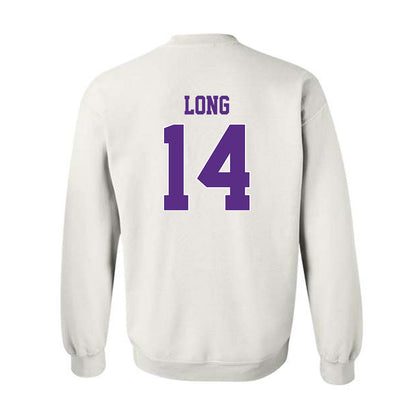 TCU - NCAA Beach Volleyball : Anna Long - Classic Shersey Crewneck Sweatshirt-1