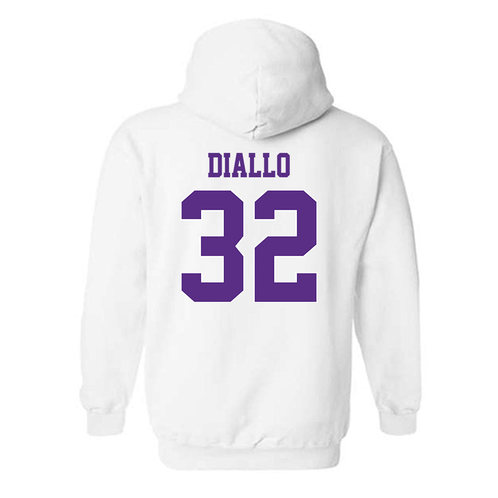 TCU - NCAA Men's Basketball : Malick Diallo - Classic Shersey Hooded Sweatshirt