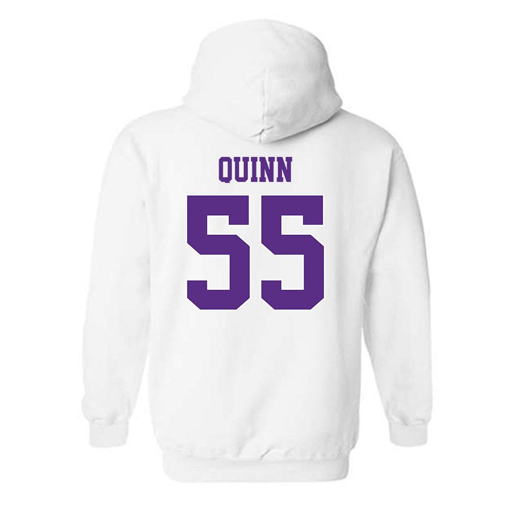 TCU - NCAA Baseball : Walter Quinn - Classic Shersey Hooded Sweatshirt-1