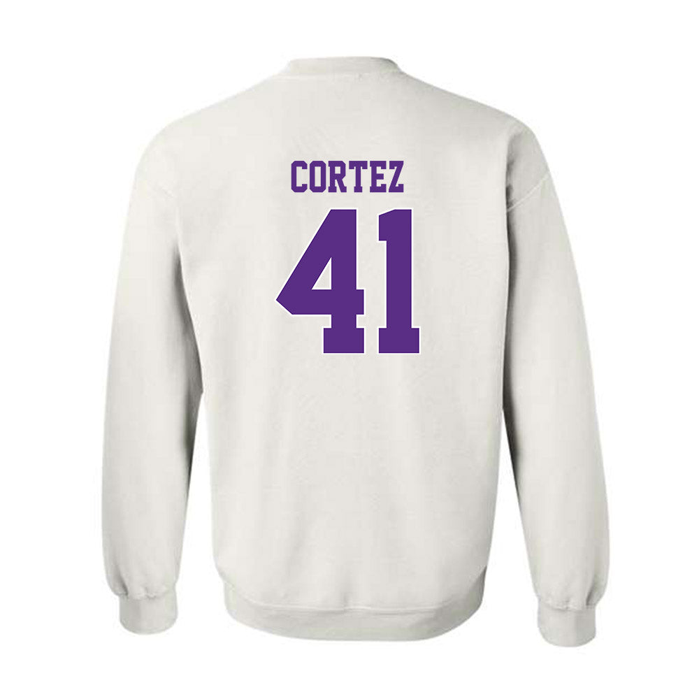 TCU - NCAA Football : Caleb Cortez - Classic Shersey Crewneck Sweatshirt-1