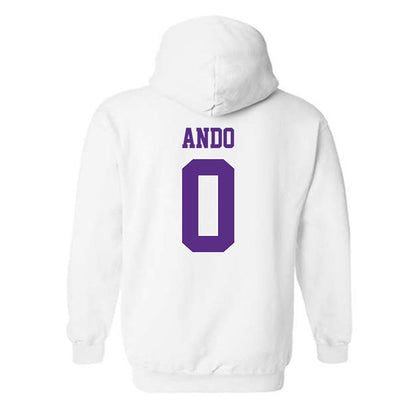 TCU - NCAA Men's Swimming & Diving : Braedon Ando - Classic Shersey Hooded Sweatshirt-1
