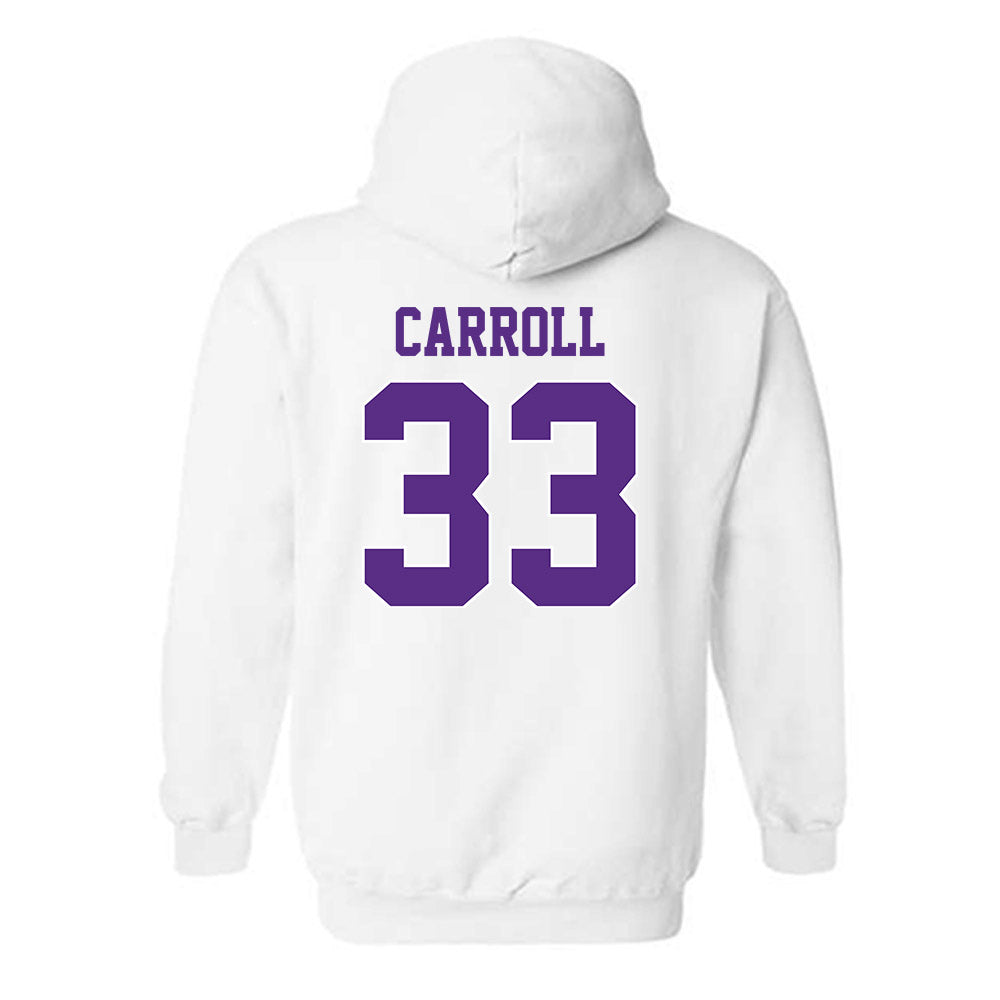 TCU - NCAA Football : Maxwell Carroll - Classic Shersey Hooded Sweatshirt-1