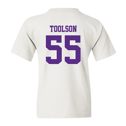 TCU - NCAA Men's Basketball : Tanner Toolson - Classic Shersey Youth T-Shirt-1
