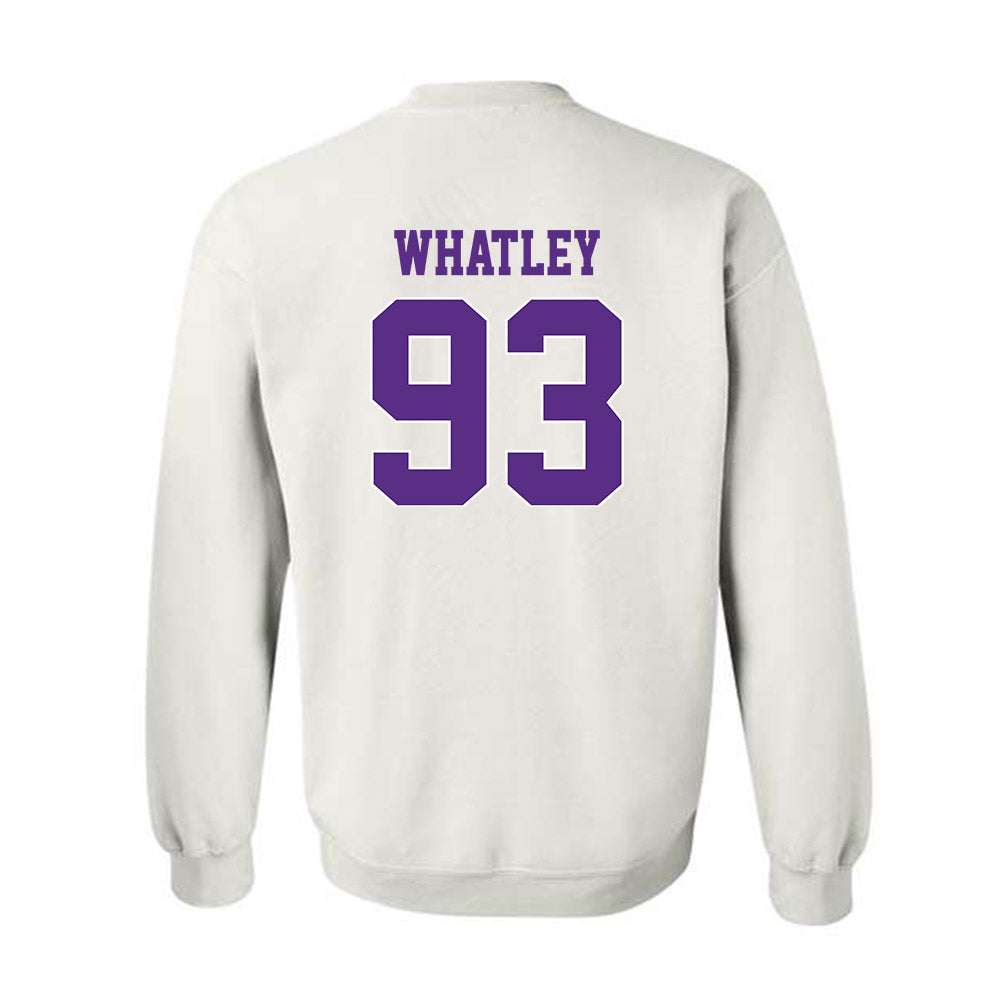 TCU - NCAA Football : William Whatley - Classic Shersey Crewneck Sweatshirt-1
