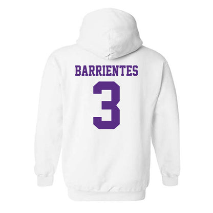 TCU - NCAA Baseball : Aiden Barrientes - Classic Shersey Hooded Sweatshirt-1