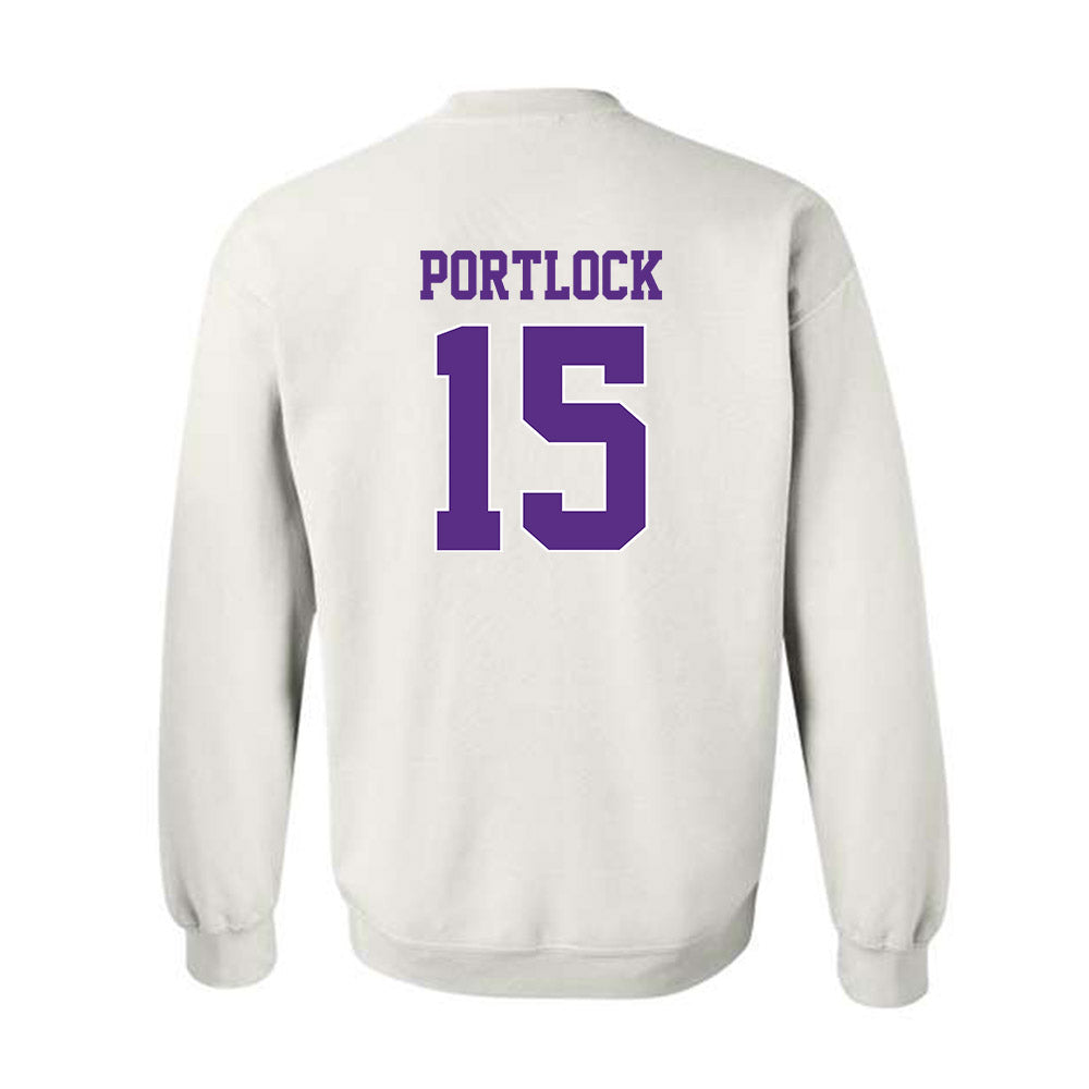 TCU - NCAA Women's Basketball : Sarah Portlock - Classic Shersey Crewneck Sweatshirt-1