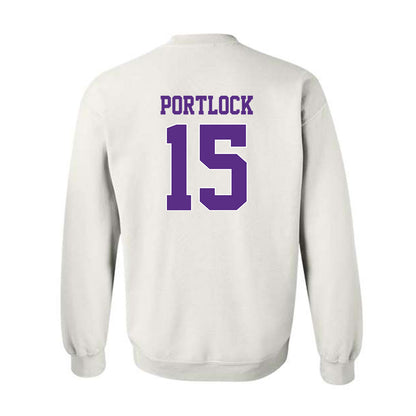 TCU - NCAA Women's Basketball : Sarah Portlock - Classic Shersey Crewneck Sweatshirt-1