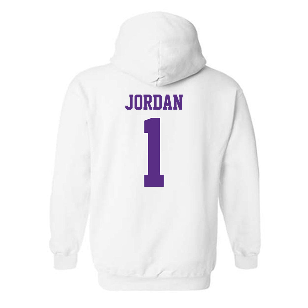 TCU - NCAA Football : Austin Jordan - Classic Shersey Hooded Sweatshirt-1