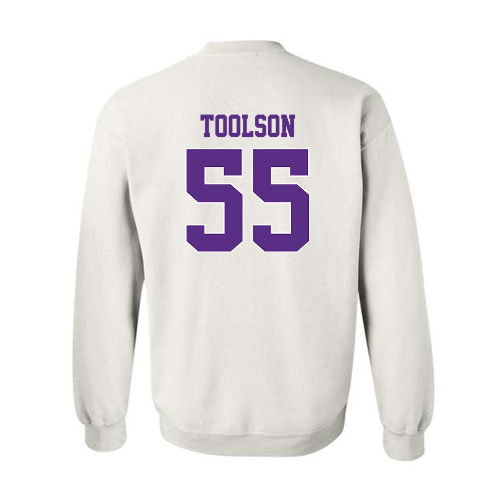 TCU - NCAA Men's Basketball : Tanner Toolson - Classic Shersey Crewneck Sweatshirt-1