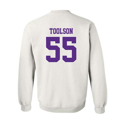 TCU - NCAA Men's Basketball : Tanner Toolson - Classic Shersey Crewneck Sweatshirt-1