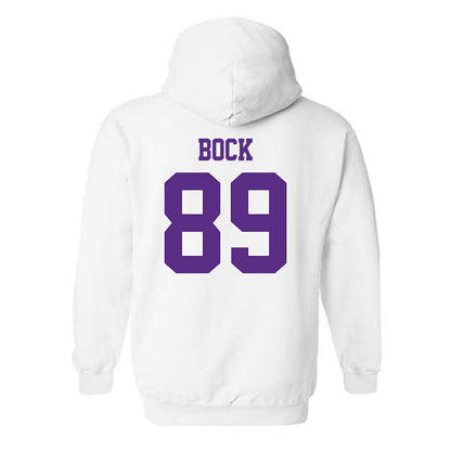 TCU - NCAA Football : Jake Bock - Classic Shersey Hooded Sweatshirt-1